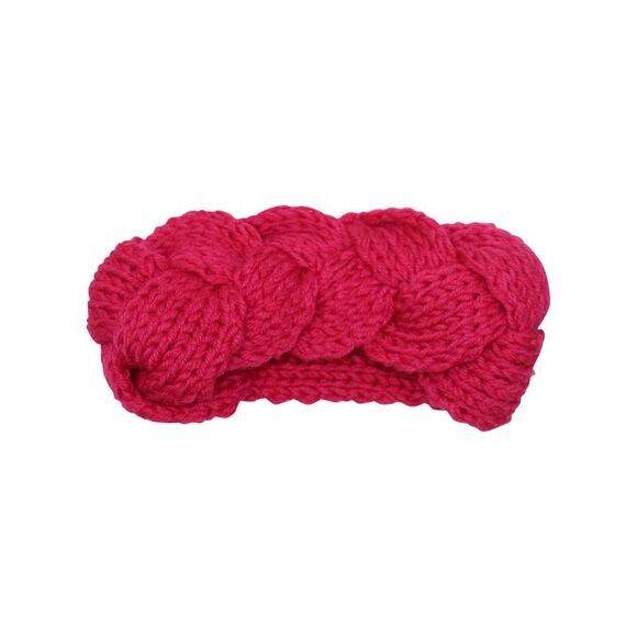 Soft Knit Braid Ear Covering Headband - Picture 2 of 6